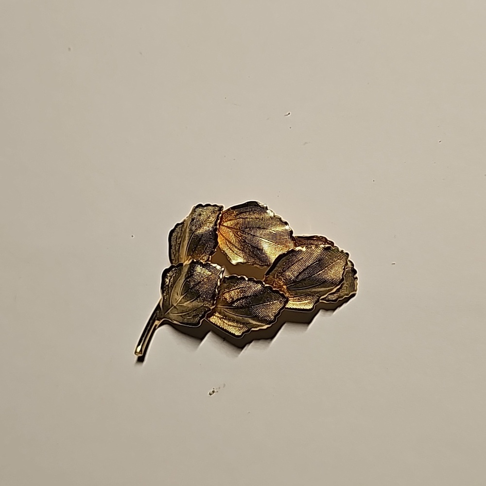 Vintage leaf broach